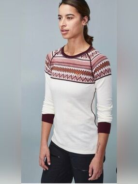 Kari Traa Lokke Wool Long Sleeve Top Large